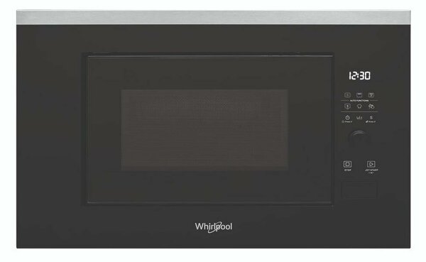 Whirlpool WMF200G Beépíthető mikrohullámú sütő, 20L, 800W, Quartz grill