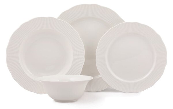 Porcelán hatszemélyes étkészlet 24 db-os Era – Kütahya Porselen