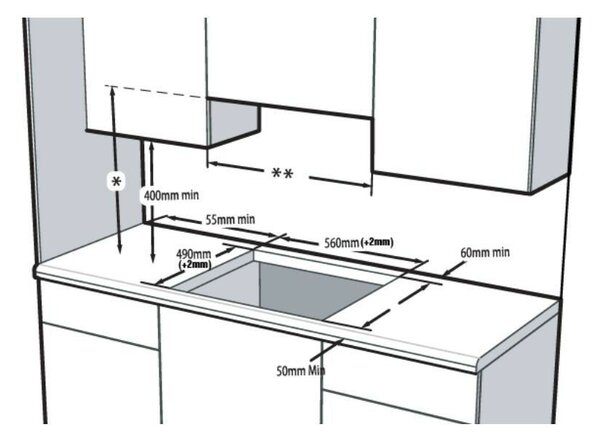 Beko HIC64403T Beépíthető kerámia főzőlap, 58 cm, 4 főzőzóna, Gyerekzár, Fekete