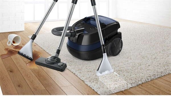 Bosch Serie 4 BWD41700 3 az 1-ben Száraz és nedves porszívó, 3,5L, Henger alakú, vákuum, 1700W, Kombi