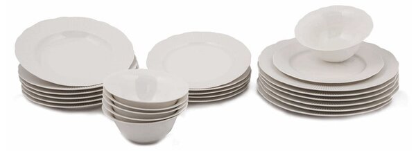 Porcelán hatszemélyes étkészlet 24 db-os Era – Kütahya Porselen