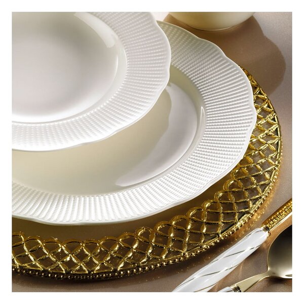 Porcelán hatszemélyes étkészlet 24 db-os Era – Kütahya Porselen