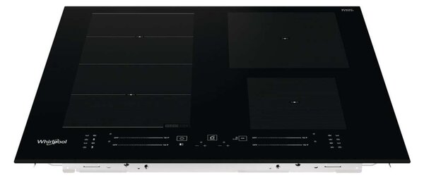 Whirlpool WF S4160 BF Beépíthető indukciós főzőlap, 59 cm, 4 főzőzóna, Chefcontrol, FlexiSide