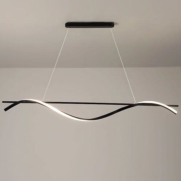 Függesztett lámpa LHJ019-CP 120 cm FEKETE