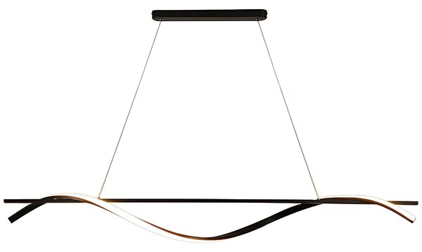 Függesztett lámpa LHJ019-CP 120 cm FEKETE