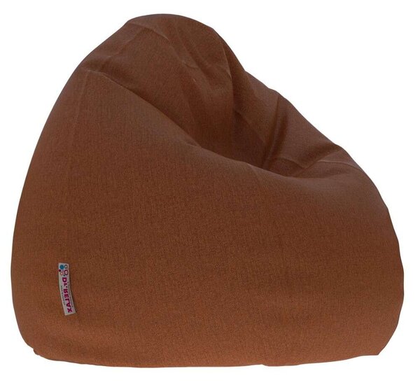 Basic Bútorszövet Babzsákfotel - Világosbarna