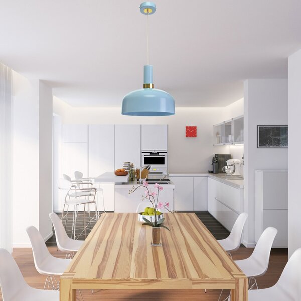 MALMO függőlámpa, kék, 60W