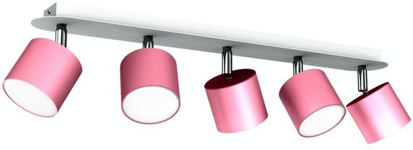 DIXIE spotlámpa, fehér, rózsaszín, 60W