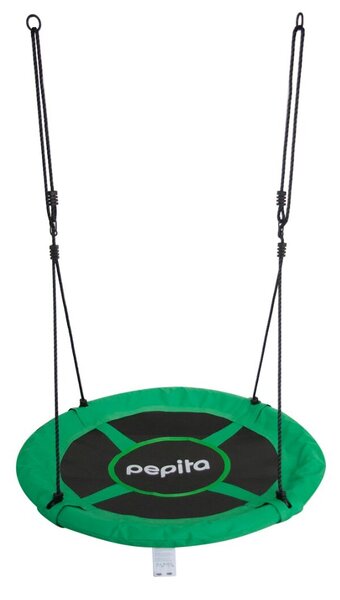 Pepita acélvázas Fészekhinta 100cm - zöld