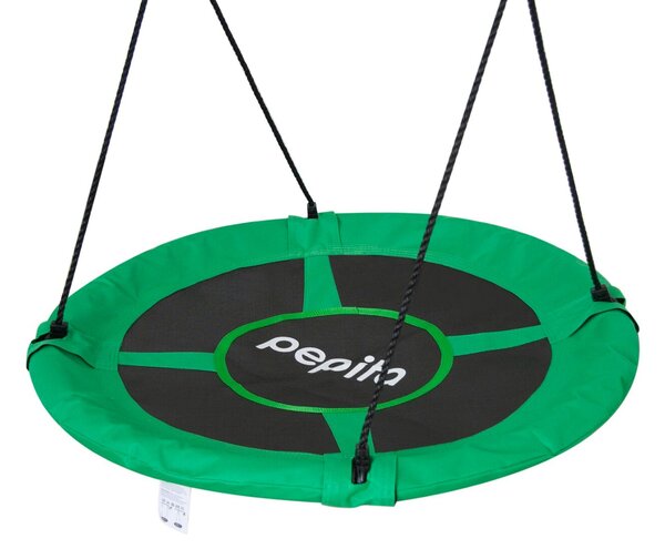 Pepita acélvázas Fészekhinta 100cm - zöld