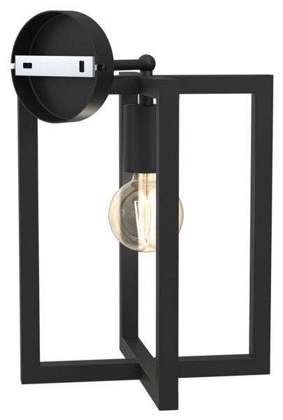 ARNOLD fali lámpa, fekete, 60W