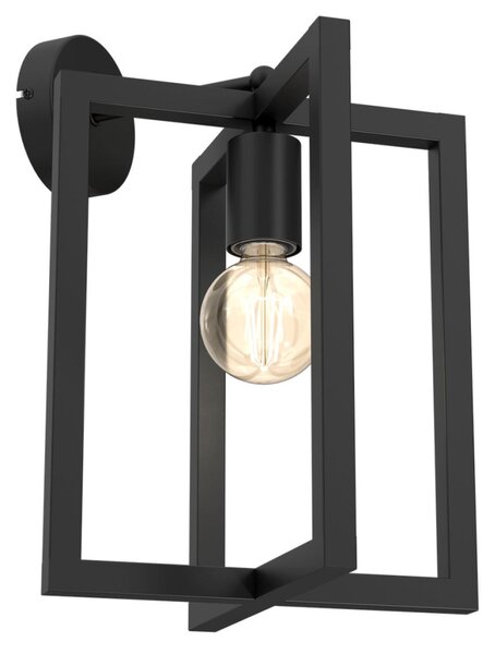 ARNOLD fali lámpa, fekete, 60W