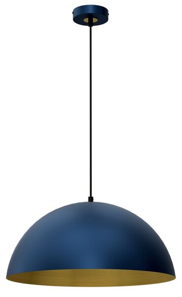 BETA függőlámpa, sötétkék, arany, 60W, 45xcm