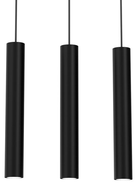 HUDSON függőlámpa, fekete, 24W, 60xcm