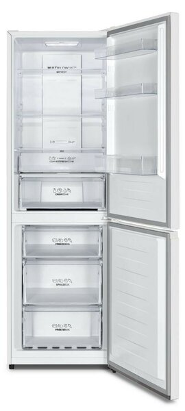Gorenje N619EAW4 Kombinált hűtőszekrény, M:186cm, 300L, NoFrost, E energiaosztály, Fehér