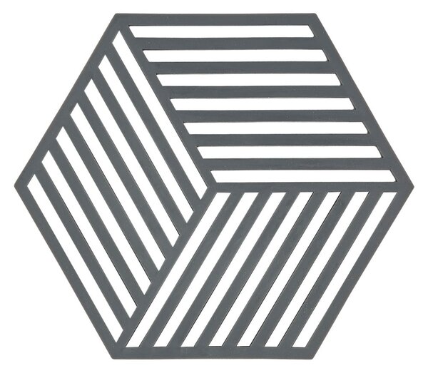 Hexagon szürke edényalátét - Zone