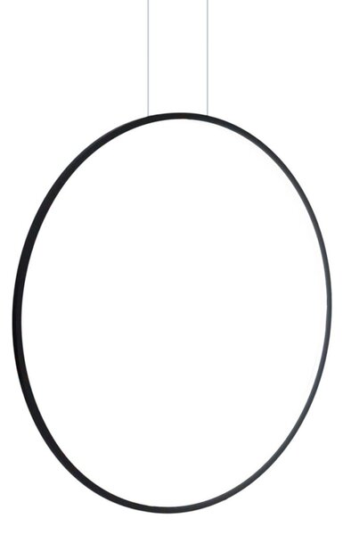 SATURNO LED függőlámpa, fekete, 46W