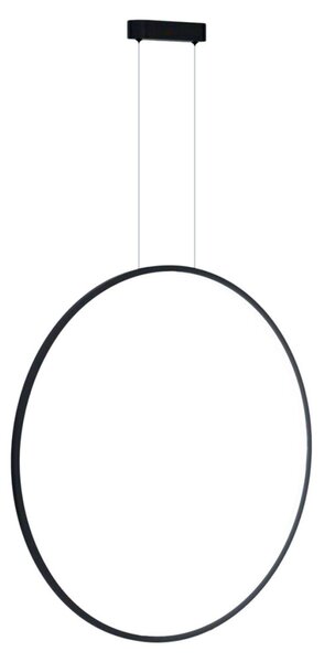 SATURNO LED függőlámpa, fekete, 46W