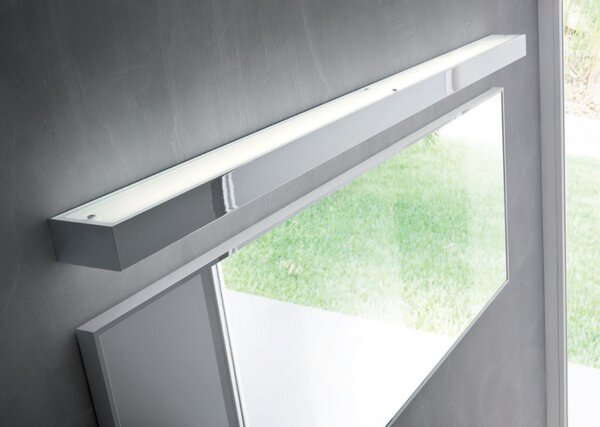 HORIZON LED fürdőszobai lámpa, króm, 90 cm