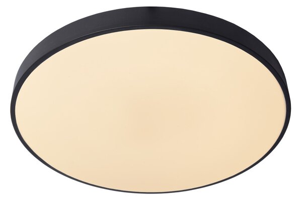 UNAR - LED mennyezeti lámpa - Ø 60 cm - 1x60W 2700K - touch dimmer - fekete színben
