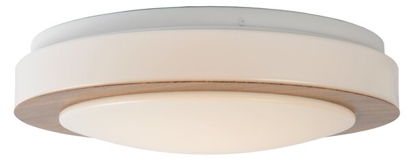 DIMY - fürdőszobai mennyezeti lámpa - Ø 28,6 cm - 1x12W 3000K - IP21 - touch dimmer - natúr