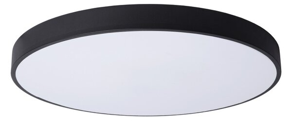 UNAR - LED mennyezeti lámpa - Ø 60 cm - 1x60W 2700K - touch dimmer - fekete színben