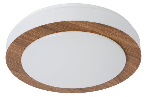 DIMY - fürdőszobai mennyezeti lámpa - Ø 28,6 cm - 1x12W 3000K - IP21 - touch dimmer - natúr