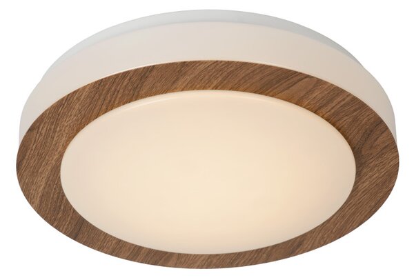 DIMY - fürdőszobai mennyezeti lámpa - Ø 28,6 cm - 1x12W 3000K - IP21 - touch dimmer - natúr