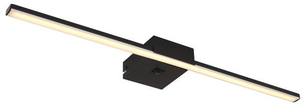 JAIME LED fali lámpa, fekete 590 lumen