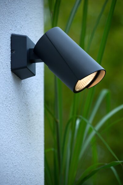 MANAL - spotlámpa / fali lámpa - LED - 1x13W 3000K - IP65 - Anthracite