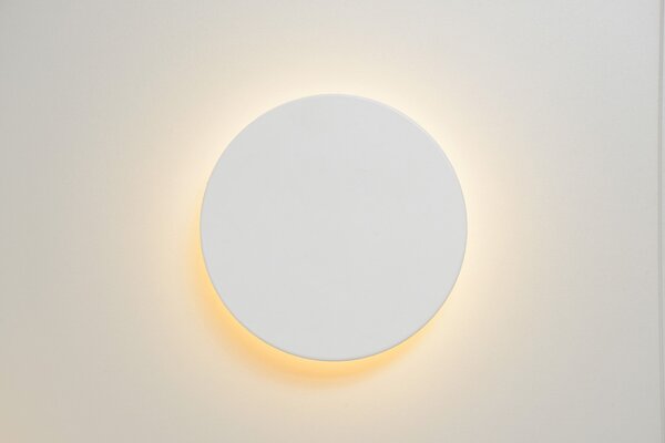 EKLYPS LED fali lámpa - Ø 15 cm 1x7W 3000K - fehér színben
