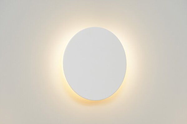 EKLYPS LED fali lámpa - Ø 15 cm 1x7W 3000K - fehér színben