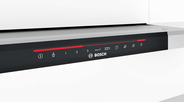 Bosch Serie | 8, Teleszkópos páraelszívó, 60 cm, Nemesacél, DFS067K51