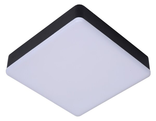 CERES fürdőszobai LED mennyezeti lámpa - 1x30W 3000K - IP44 - fekete színben