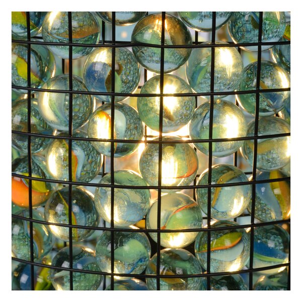 EXTRAVAGANZA MARBELOUS - asztali lámpa - Ø 15 cm - 1xE14 - Multicolor