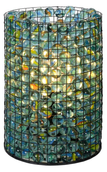 EXTRAVAGANZA MARBELOUS - asztali lámpa - Ø 15 cm - 1xE14 - Multicolor