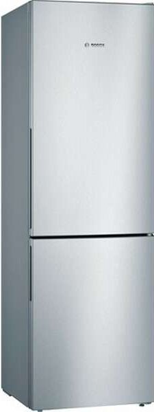 Bosch KGV36VLEAS Alulfagyasztós hűtőszekrény, 308L, M:186cm, LowFrost, VitaFresh fiók, E energiaosztály, Inox
