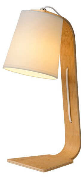 NORDIC - asztali lámpa - 1xE14 - fehér színben