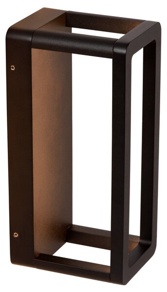 NARVIK - LED fali lámpa 1x9,2W 3000K - IP65 - fekete színben
