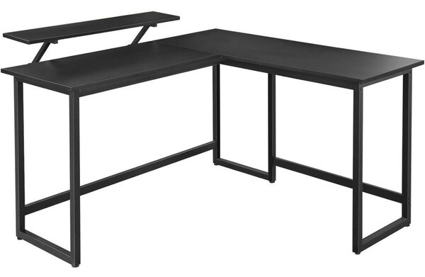 L alakú számítógép asztal 140 x 130 x 89 cm (H x Sz x M)