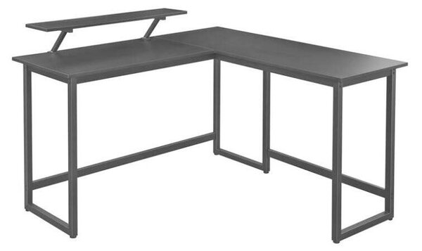 L alakú számítógép asztal 140 x 130 x 89 cm (H x Sz x M)