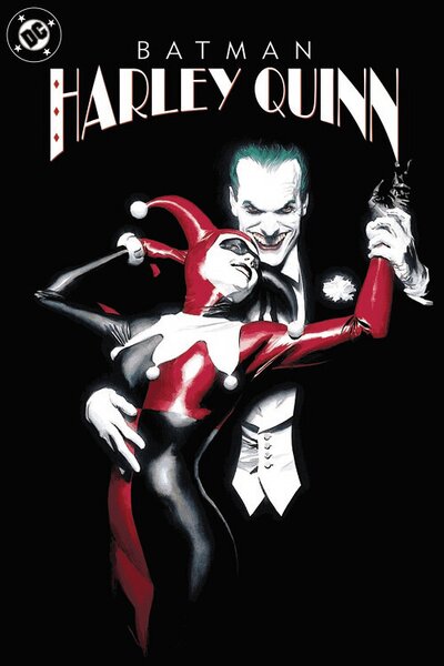 Művészi plakát Joker and Harley Quinn, (26.7 x 40 cm)