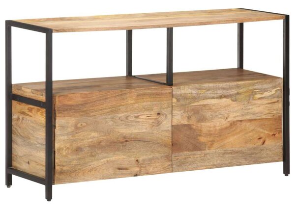 VidaXL tömör mangófa tálalószekrény 110 x 35 x 65 cm