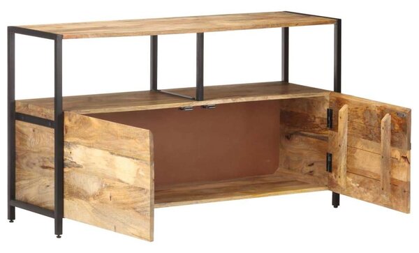 VidaXL tömör mangófa tálalószekrény 110 x 35 x 65 cm
