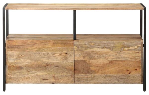 VidaXL tömör mangófa tálalószekrény 110 x 35 x 65 cm