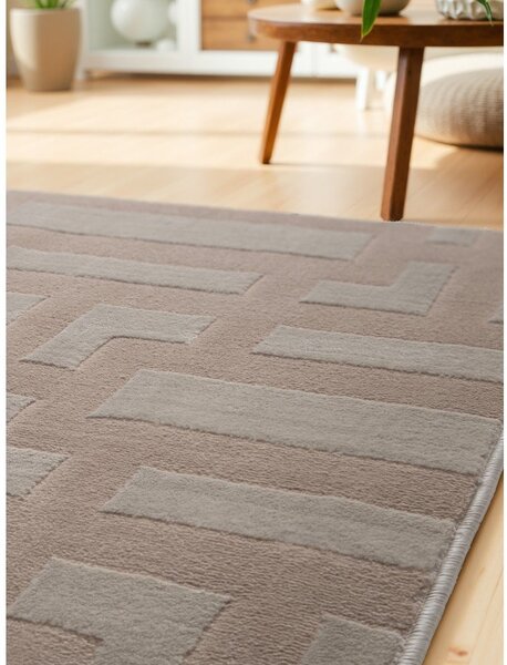 Bézs futószőnyeg 80x240 cm Perles Onyx – Elle Decoration