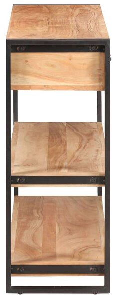 VidaXL tömör akácfa komód 120 x 30 x 75 cm