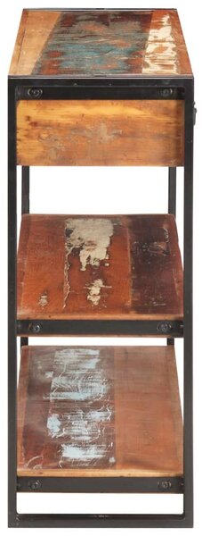 VidaXL tömör újrahasznosított fa tálalószekrény 120 x 30 x 75 cm