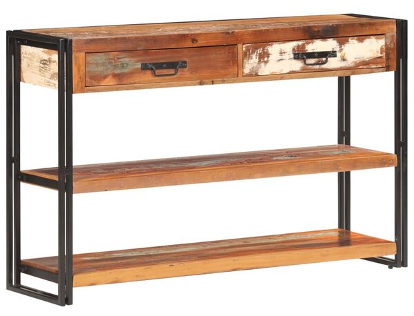 VidaXL tömör újrahasznosított fa tálalószekrény 120 x 30 x 75 cm