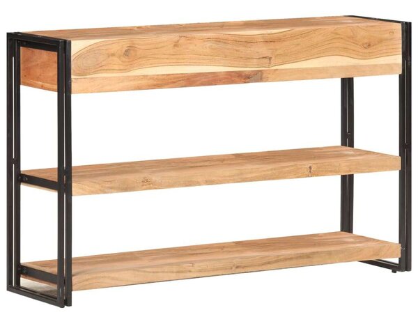 VidaXL tömör akácfa komód 120 x 30 x 75 cm